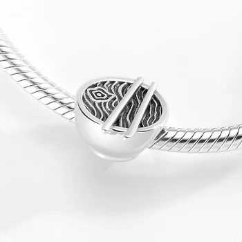 925 Sterling Silver Tvorivosti Vytiahol Rezance kuchyne Perličiek jemné Šperky, takže fit Pôvodné Európske Charms DIY Náramky