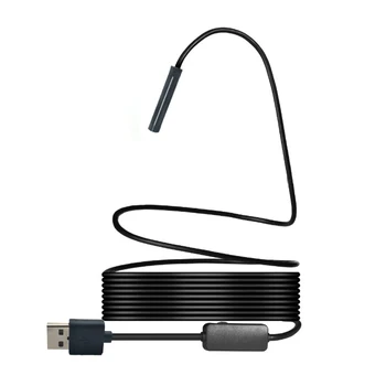 WIFI Endoskopu Fotoaparát 1200P nepremokavé 2 M/3,5 M/5M/10M Pevný Drôt Inšpekcie Fotoaparát 8mm USB Endoskop Borescope Pre iOS a Android