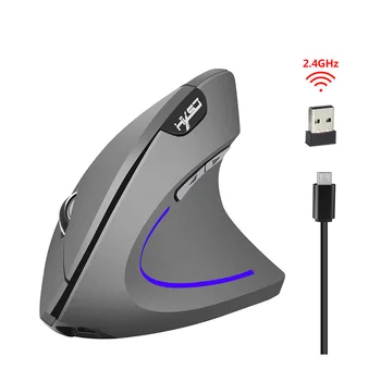 2.4 GHz, Myši, Ergonomický Dizajn 2400DPI Bezdrôtová Ergonomická Myš Optická 2.4 G 800/1200/1600 DPI Vertikálne Myší S USB Prijímač