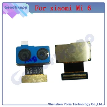 Originálne Zadné Zadná Kamera Pre Xiao Mi 6 Mi6 Späť Modul Kamery Flex Kábel Nahradenie Opravy Náhradných Dielov