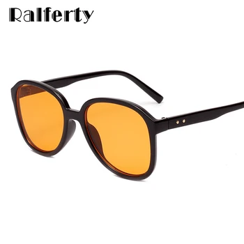 Ralferty Módne slnečné Okuliare Ženy Black Dizajnér Slnečné Okuliare Dámy UV400 Ochrana Odtiene Oculos de sol Feminino W95021