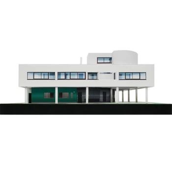 Craft Papier Model Le Corbusier Villa Savoye 3D Architektonické Budovy DIY Vzdelávania Ručne vyrábané Hračky pre Dospelých Puzzle Hra