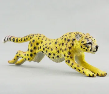 Môže Veľkoobchod USA značky 3AAA simulácia voľne žijúcich zvierat toy model Východe Afriky gepard model, hračky pre deti,