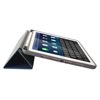 Ultra Tenký, Ľahký Smart Cover Ochranné Stojan Prípade S Apple Ceruzka Držiak Pre iPad Pro 10.5 2017 A1701 A1709 Tablet