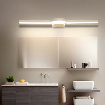 Moderné Lineárne LED Nástenné Svietidlá Svietidlá nad Zrkadlo Svetlá v Kúpeľni, Krytý Sconce lampy, Osvetlenie, spotreba 0,4-0,8 cm AC90-260V