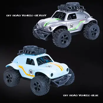 RCtown Autá, Hračky na Diaľkové Ovládanie, MN36 off-road lezenie áut 1:18 chrobák dva-kolesové ovládač deti, Mládež model modrá, strieborná 2,4 GHz