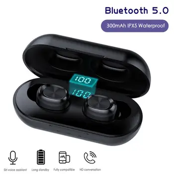 B5 Tws Bluetooth Bezdrôtové Slúchadlá 5.0 S Mic Športové IpX5 Vodotesné Slúchadlá HIFI Stereo potlačenie Šumu Slúchadlá Slúchadlá