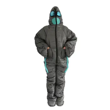 Veľmi Teplý Polyesterových Vlákien, Bavlny Dospelých Múmiový Štýl Nositeľné Spanie BagFit Pre Zimné Tepelné M-XL Veľkosť Camping Cestovanie