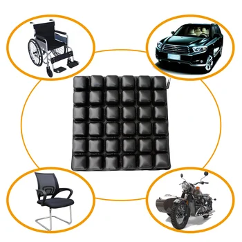 Double-layer Anti-Decubitus Airbag Nafukovacie Sedadla Pre invalidný Vozík/Auto/Motocykel/Office Príslušenstvo