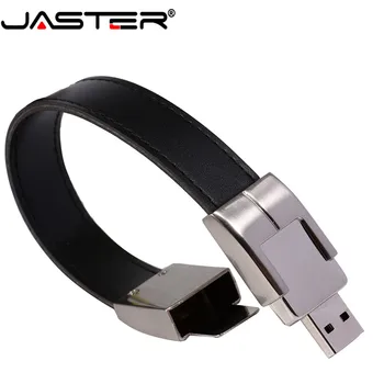 JASTER usb 2.0 nový štýl Hnedá/Čierna Koža Model 64 GB 8 GB 16 GB 32 GB 4 gb pamäte flash kl ' úč dobrý darček, doprava zdarma