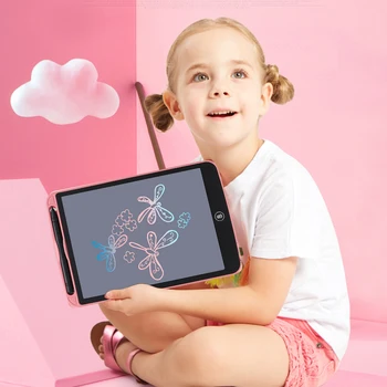 12 palcový Inteligentný Farebné LCD Písanie Tablet Digitálne Kreslenie Elektronických Rukopisu Pad Správu Grafická Doska Deti Písanie Rada