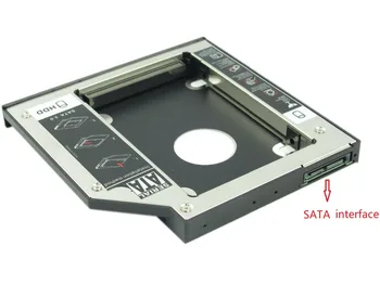 WZSM NOVÉ 9,5 mm SATA 2. SSD HDD Caddy pre ASUS G551VW N551VW N552VW-FW055T GL553VD-DS71 GL553VE GL753VE Pevného Disku Caddy
