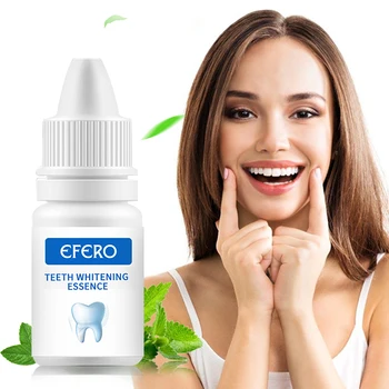 EFERO Bielenie Zubov Podstate Prášok Mint Odstraňuje Plak Škvrny Osviežiť Dych Ústnu Hygienu Zubov Whitener Sérum, Zubné Nástroje