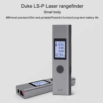 LS-P 40m Laserový Merač Vzdialenosti Plocha Objem Uhol Pythagorean Laserový Diaľkomer s Vysokou Presnosťou Prenosný Laser Rozsah Vyhľadávanie