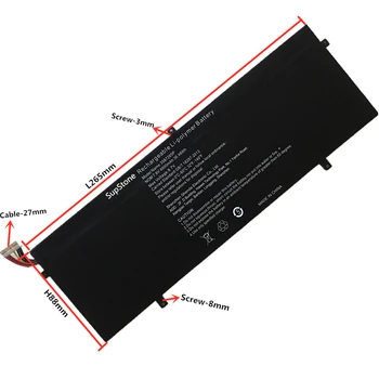 SupStone Skutočné 3282122-2S 3587265P Batérie Pre Jumper EZbook 3 Pro 13.3