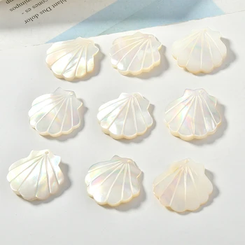 2 ks Prirodzené Mirage Shell Diy Handmade Náušnice Šperky Materiál Príslušenstvo