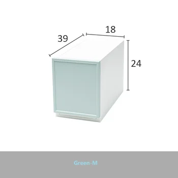 Stohovateľné Plastové Zásuvky Oblečenie Úložný Box Rôzne Úložné Skrine Creative Multi-layer Free Kombinácia Úložný Box Organizátor