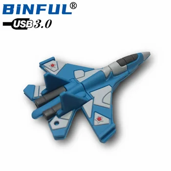 BINFUL Lietadla Usb Flash Disk Rovine kl ' úč USB 3.0 256G 16 GB 32 G 64GB128GB USB Flash Memory Stick U-Disk Flash pamäťové