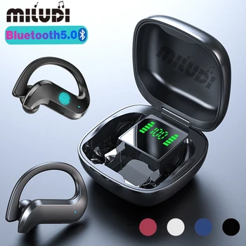 MD03 TWS Slúchadlá Bezdrôtové Hudobných Slúchadiel Nepremokavé Stereo Headset Športové Slúchadlá Pre Iphone Huawei Xiao Bluetooth Slúchadlá