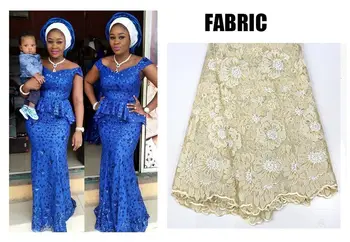 2018 Nové Čipky Afriky Ankara Oblečenie Africkej Tlače Ankara šaty Šaty hore a Sukne 2 kusy s voľným Headtie WY2307