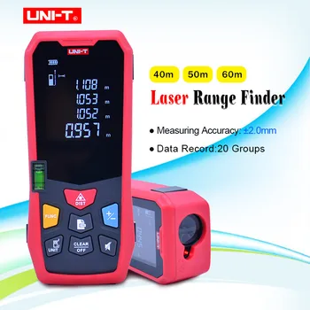 JEDNOTKY Mini Digitálny laserový Merač vzdialenosti trena laser Pásky opatrenie Diastimeter tester nástroj LM40 LM50 LM60 farebný displej