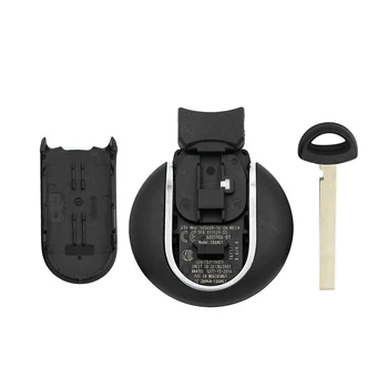 OkeyTech pre BMW MINI Cooper R56 E90 F46 Smart Remote Kľúča Vozidla Alarm & Vložiť Núdzové Čepeľ 3 Tlačidlo 315/433Mhz pre Mini Key