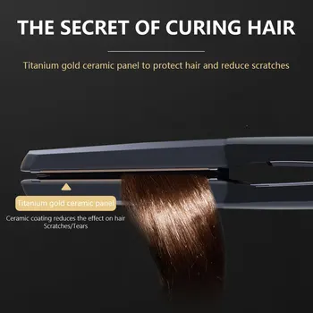 Kemei Elektrické Vlasy Curler Professional Straightener Železa Domácnosti, Kulmy, Termostatické Kúrenie Závlačky Styling Nástroje