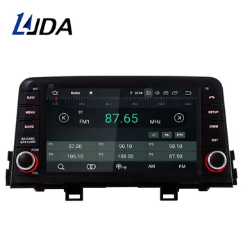 LJDA Android 10.0 Auto DVD Prehrávač Pre KIA PICANTO RÁNO 2017 2018 Multimediálnu GPS Navigáciu Stereo 2 Din autorádia DSP 4G+64 G