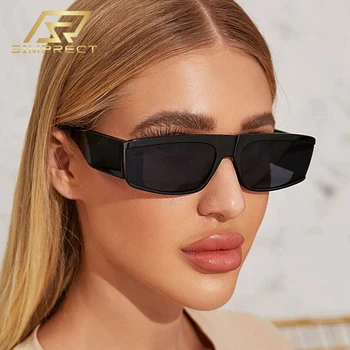SIMPRECT 2021 Malé Námestie, slnečné Okuliare Ženy Celebrity Istej Módnej Značky Dizajnér Slnečné Okuliare UV400 Odtiene Pre Ženy oculos