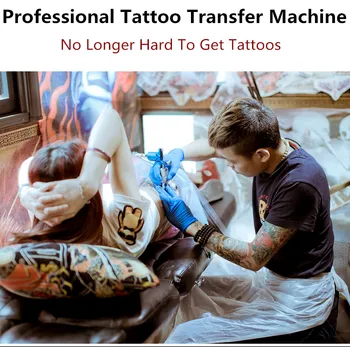 Prenos Tetovanie Stroj, Tlačiareň Čerpanie Tepelnej Blany Maker Kopírka Pre Tetovanie, Prenášací Papier Pre Karbónový Papier Dodanie