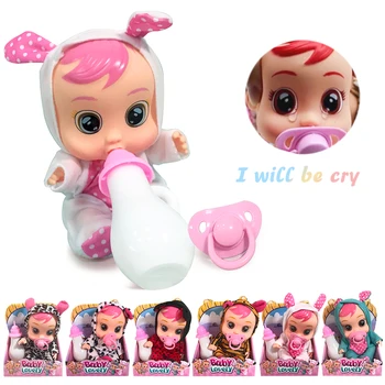 3D Reborn Bebe Bábiky 22 cm Prekvapenie Trhanie Dieťa, Chlapec, Dievča, Hračky Roztomilý Zvierat Šaty Bábiky Kŕmenie Hračka Narodeniny Darček pre deti