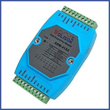 ADM-4184 8-way switch hodnota akvizície DI / ROBIŤ, 4-pásmový relé výstup ovládací modul MODBUS RS485 komunikácia