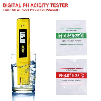 Digitálny PH Meter Kyslosť Tester Presnosťou 0.01 PH Tester Akvárium Pool Kvality Vody Merať Víno Moču Automatická Kalibrácia