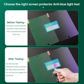 Anti Blue Ray Tvrdeného skla Pre iPad Pro 11 10.5 9.7 5. 6. 7. generácie Screen Protector Pre iPad 4 3 2 Vzduchu 1 5 Mini 2 3 4