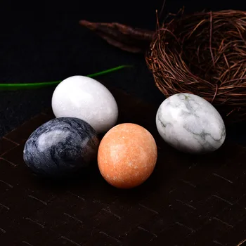 1PC Jemné elipsy, prírodných kameňov a nerastov, surové rudy crystal vajcia tvar gem môže byť usd na výzdobe domova a DIY darček