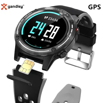 Gandley M6S smart hodinky 2020 mužov GPS SIM Karty smartwatch pre android ios Kompas Bluetooth Hovor Smartwatch Fitness Tracker