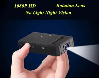 180 stupňov otáčanie MD90 Mini DV Kamera 1080P Infračervené pre Nočné Videnie, Digitálne Micro Kameru Detekcia Pohybu Mini Videokamera, Fotoaparát r57