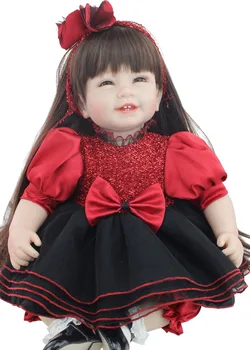NOVÝ dizajn hot predaj realisticky reborn todder dievča bábiku veľkoobchod dieťa bábiky módne bábiky Vianočný darček