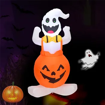 180 cm Halloween Dekorácie Nafukovacie Ghost Tekvica Vonkajšie Teroru Strašidelné Rekvizity Nafukovacie Hračka Strašidelný Dom Dodávky