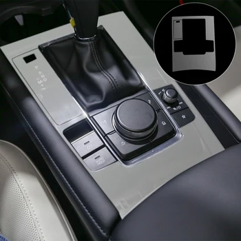 Auto Jasné TPU Interiéru Konzoly Radenie Panel TPU Ochranný Film vhodné na Mazda 3 2019 2020 Príslušenstvo