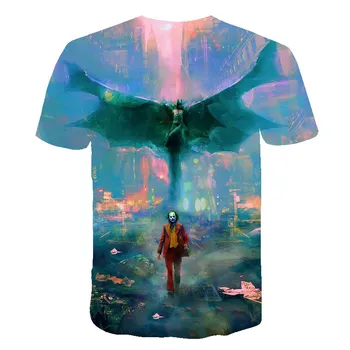 2019 Muž Fashion T-shirt muž 6XL Najnovších Anime 3D Tlač Zvierat v Pohode Funny T-Shirt Mužov s Krátkym Rukávom Letné Topy Tričko Tričko
