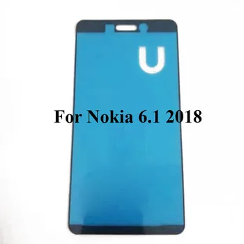 2 ks Pre Nokia 6.1 2018 LCD Tocuh Displeja Predný Rám Rám 3M Lepidlo, Obojstranná Lepiaca Nálepky Pásky Pre Nokia6.1 2018