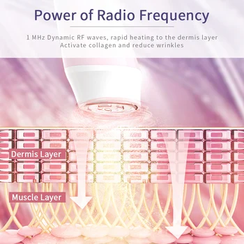 ANLAN RF Krásy Nástroj Rádio Frekvencia Omladenie Pleti Rozjasnenie Tváre Mezoterapia Vrások, Odstránenie Face Lifting Spevňujúce
