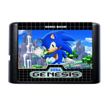 Sonic Boom 16 Bit MD Hra Karty Pre Sega Mega Drive Pre Genesis