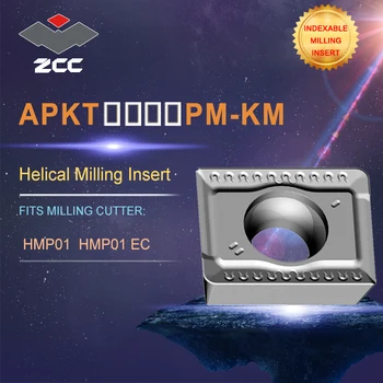 ZCC.CT sústruh vložky APKT -PM -KM pre šikmé frézovanie fréza HMP01 HMP01 ES pre profil frézovanie vymeniteľné nástroje na frézovanie