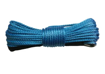 10 mm x 20m Modrá UHMWPE Kábel Syntetické Lano Navijaku
