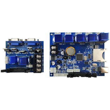 Nezávislé Dual Vytláčacie 3D Pritner Doske V2 s TMC2208 Ovládača & Dotykový Displej