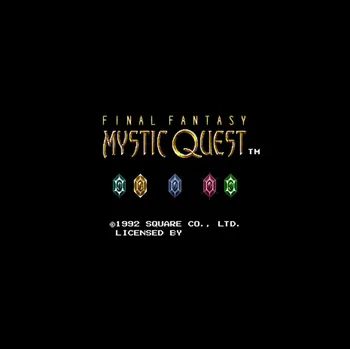 Konečné Fantasy - Mystic Quest 16 bit Veľké Sivé Hra Karty Pre NTSC Hry Hráč Drop Shipping