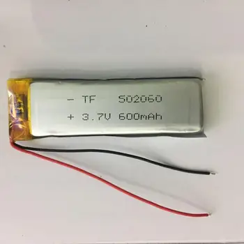 3,7 V polymer lithium batéria 502360 MP3/4/5 Bluetooth monitor walkie talkie batérie 502060 Nabíjateľná Li-ion Bunky
