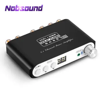 Nobsound Mini HiFi 2.1 Subwoofer DSP Bluetooth 5.0 Hi-Fi TPA3116 Digitálne Napájanie Stereo Zosilňovač pre Reproduktor